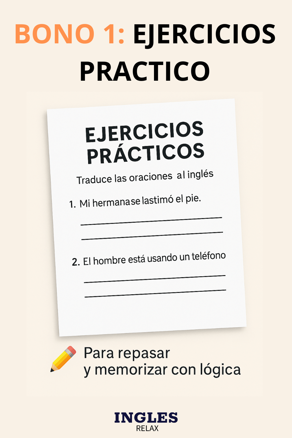 🎁+ 4 Bonus para Ti - Ingles Relax