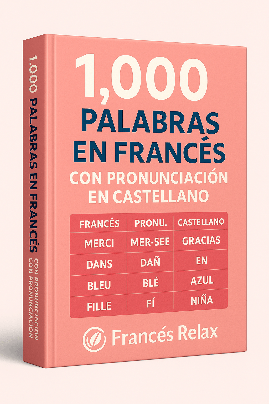 1,000 palabras en frances con Pronunciacion español - Ingles Relax