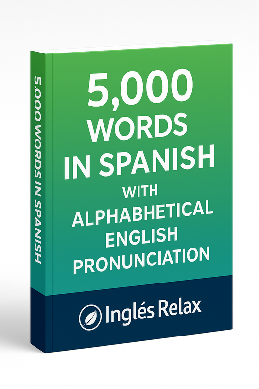 5,000 Spanish Words with Phonetic English Pronunciation