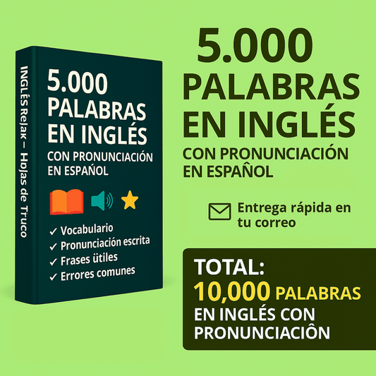 Inglés Relax™ Cheat Sheet - Ingles Relax